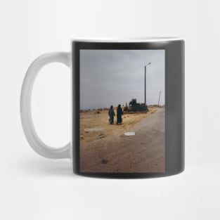 Two Muslim Woman Walking in Street Mug